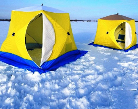 Палатки зимние куб