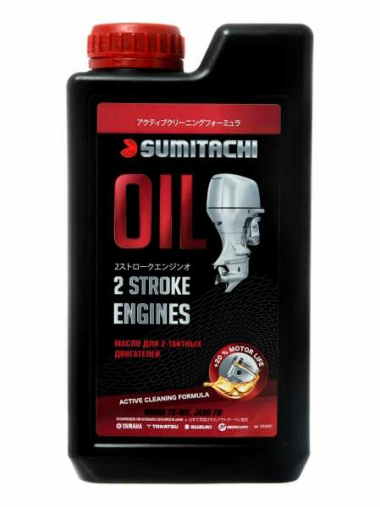 Масло SUMITACHI  2т полусинтетика 1л.